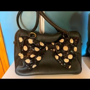 Betsey Johnson Tote with sequin bow